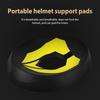 Coussin de Support de Casque de Moto Portable Support de Casques Anneau de Support de Casques d'Équitation Présentoir pour Casque de Moto Accessoires