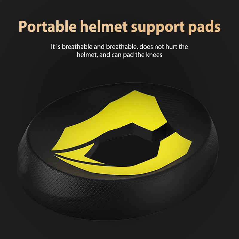 Motorcycle Helmet Support Pad Portable Helmets Stand Riding Helmets Support Ring Motorbike Helmet Display Rack Accessories