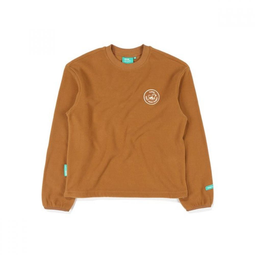 Bbc Earth Wappen Round Fleece Sweatshirt