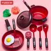 Set Food For Kids Girl Cooking Kitchen Toys Baby Cutting Fruit Cooking Kitchen Utensils Children'S Simulation Education Play