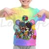 Toca Life World T Shirt Girls Boys Summer Casual Short Sleeve Tshirt Kids Cartoon Toca Boca T-shirt Camisetas Children Clothes