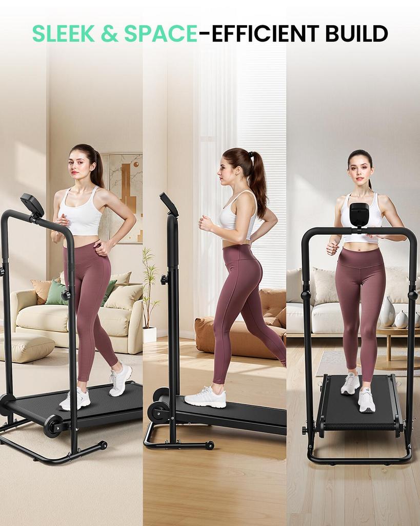 Akluer RJ-401 Laufband 5% Steigung Maximales Benutzergewicht 150 kg mit Einstellbarer Geschwindigkeit