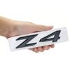1Pc Z4 3D Letter Trunk Badge Rear Car Emblem Sticker Decal (Gloss Black)