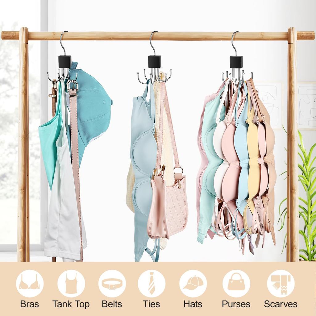 Tank Top Hanger Bra Hangers for Closet Organizer Storage Capacity Space Saving Bra Organizer Closet Organizers and Storage