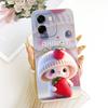 For Oppo A6x 4G CPH2819 5G CPH2783 Phone Case For Oppo A6x Cover Cute Kawaii Luxury Fashion Flowers Cool Painted Silicone Casing