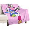 Glamrock Chica Throw Blanket Multi-Purpose Decorative Throw Blanket Summer Bedding Blankets