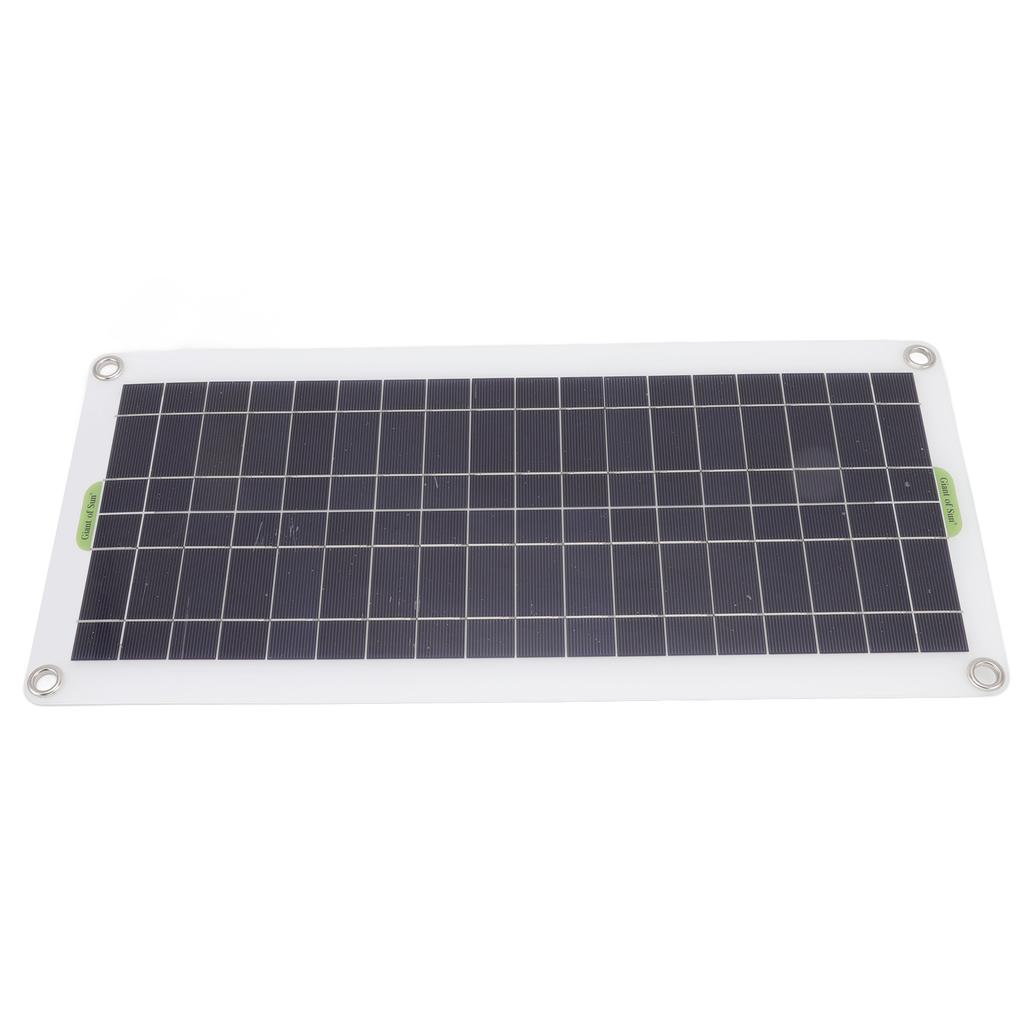 12V to 220V 30W Solar Charging Panel 220W Solar Inverter Battery Charger Kit for Camping Hiking