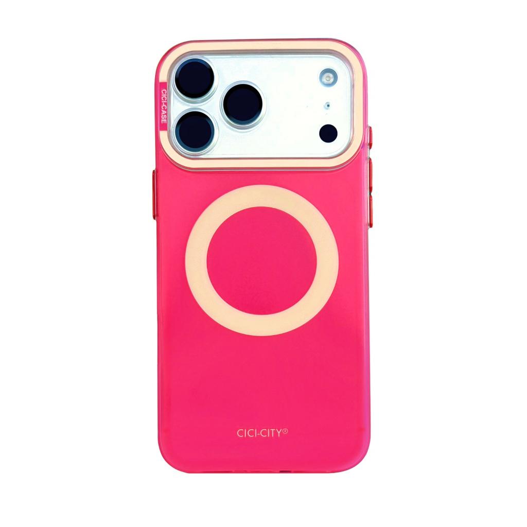 or Magsafe Dopamine Translucent Phone Case For iPhone 17 16 15 Pro Max 14 13 17 Air Magnetic Wireless Charging Gradient Cover
