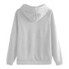 Men's Hooded Sweatshirt, Contrasting Color Sweatshirt, Sports  Zipper Casual Jacket