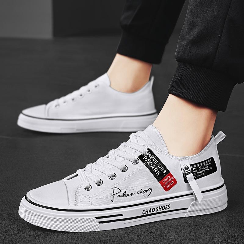 Classic Canvas Shoes Men's Shoes Summer Breathable Board Shoes Men's Casual Trendy Shoes Students