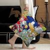 Classic Anime S-Sonic Cushion Cover Polyester Sofa Cushions Decorative Throw Pillows Home Decoration Pillowcover