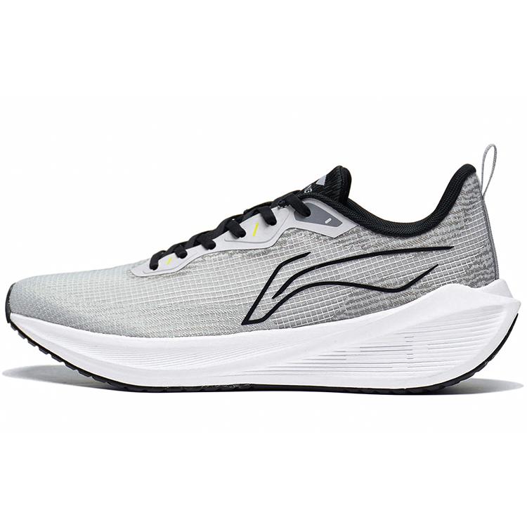 

LiNing Wuyue Slip Resistant, Abrasion Resistant, Breathable Low Top Running Shoes Men s Shark Gray 39.5