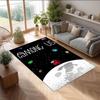 Among Us Crystal Velvet Rug, Soft Anti‑Slip Crystal Velvet Carpet for Living Room Bedroom Home Decor