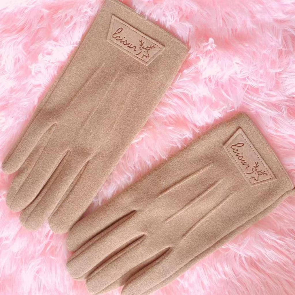 Men's New Style Windproof Fleece-Lined Touchscreen Cycling Gloves