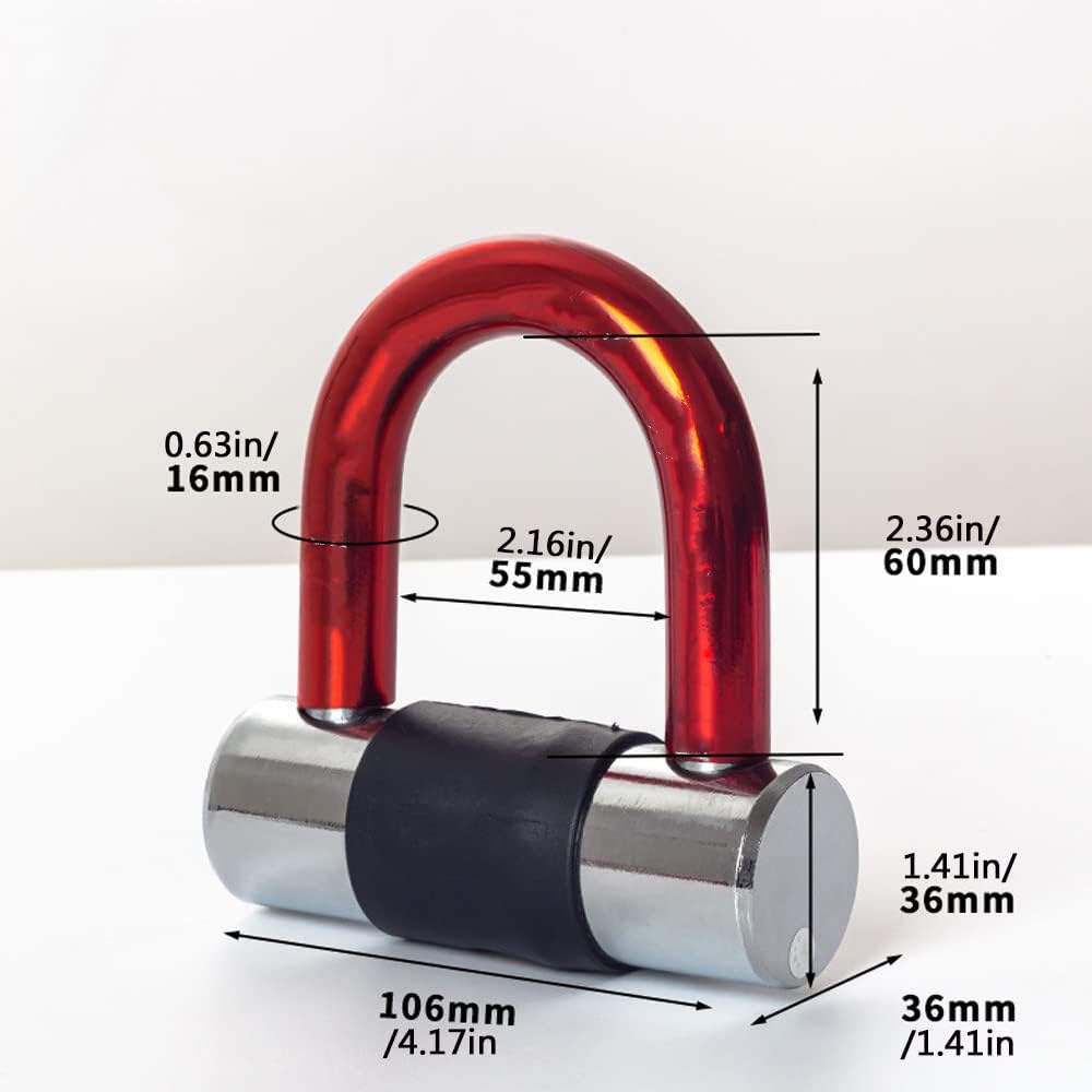 Противоугонный замок для мотоцикла — фото 6