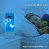 LED Jellyfish Night Light: USB-Powered Bedside Table Lamp for Home & Bedroom, Perfect for Atmosphere & Christmas Decor