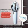 Multi-functional Kitchen Scissors With Magnetic Stand Stainless Steel Food Scissors, Suitable For Meat, Fish, Poultry, Ergonomic Handle