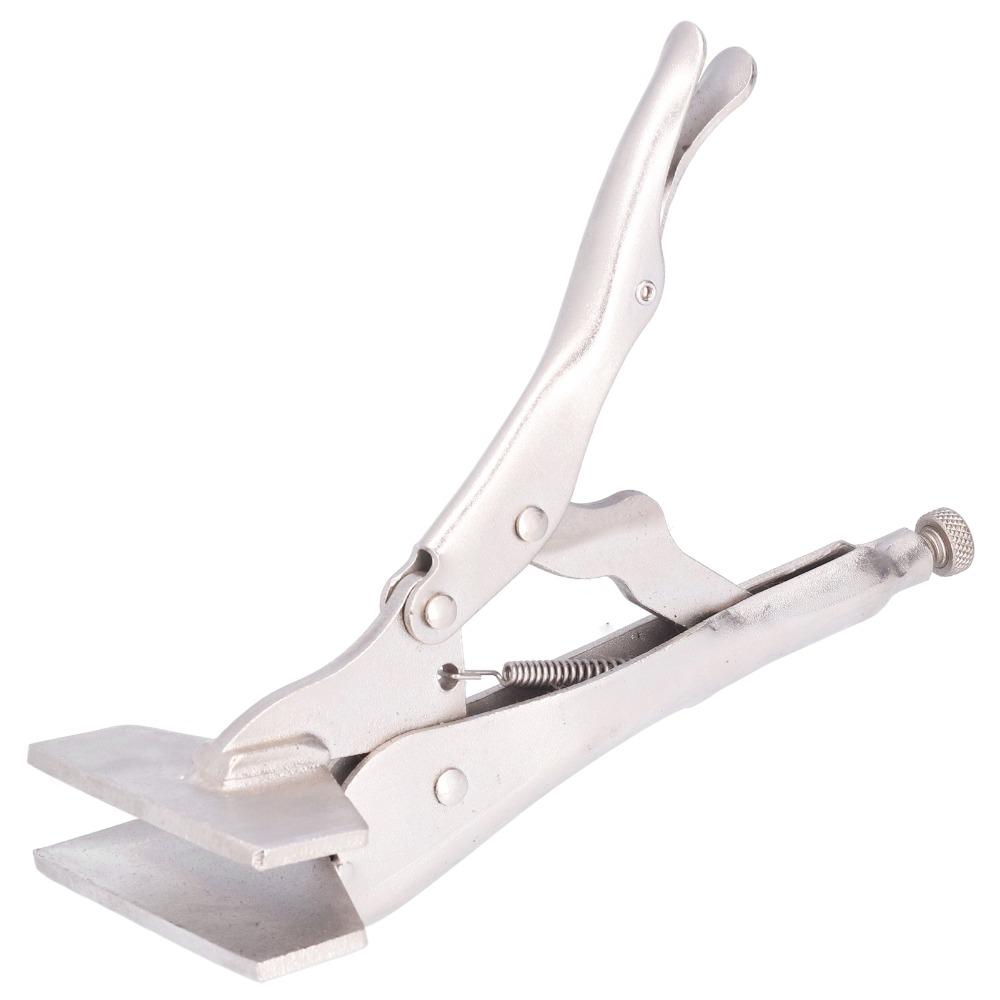 Steel Flat Locking Pliers Adjustable Opening Locking Sheet Metal Clamps Welding Parts
