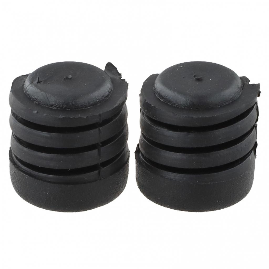 Amortyzatory do drzwi Bufor 2 szt. Czarny Zderzak Akcesoria samochodowe