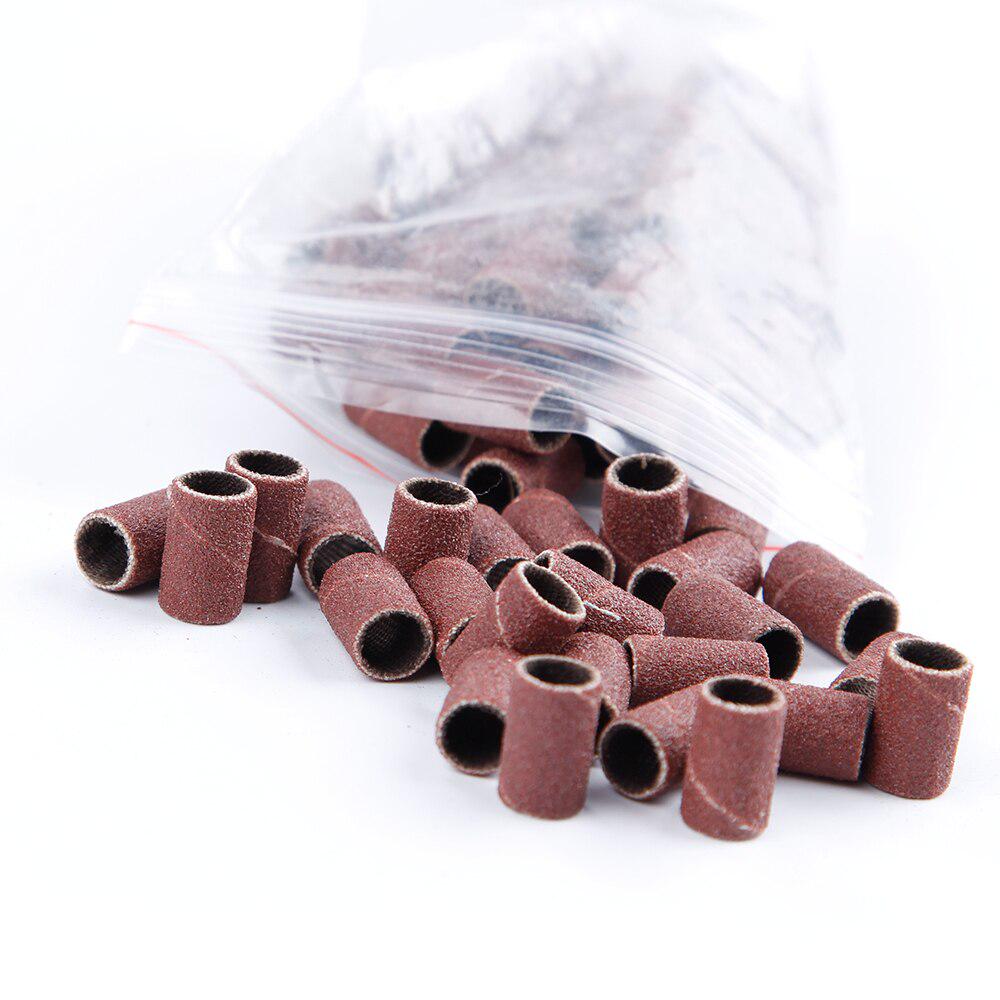 Electric Nail Drill Bits Set Milling Machine Manicure Pedicure Nail File Sanding Bands Gel Remover