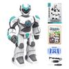 Electric Smart Robot Toy Gesture Sensing Programmable Remote Control Robot Model Toddlers Boys Girls Interactive Talking Singing Dancing Story Telling