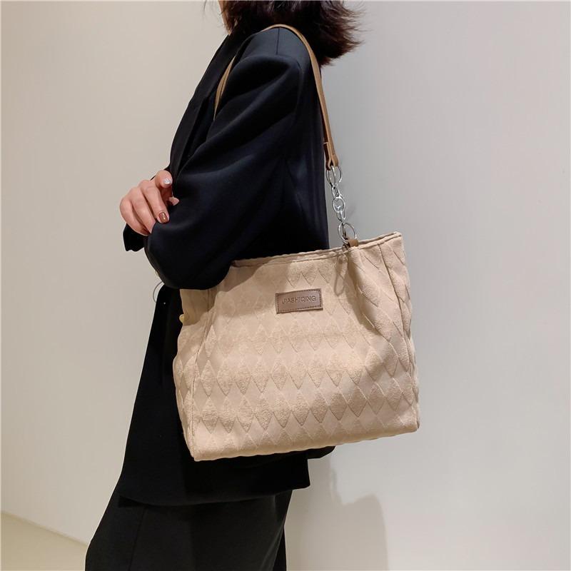 Casual Large-capacity Bags Autumn and Winter New Women's Bags Fashion Commuter Shoulder Bags College Students Class Tote Bags