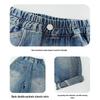 Boys' Autumn Cotton Casual Baggy Jeans