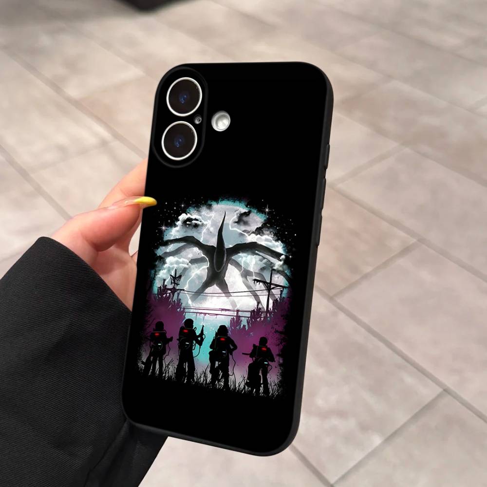 Hot S-Stranger T-Things Phone Case For IPhone 14 Plus 13 Mini 11 16 15 17 Pro Max Protection Shockproof