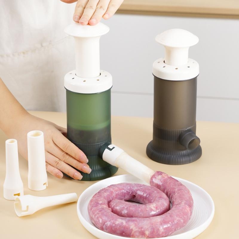 Multipurpose Sausage Meat Stuffer Horizontal Sausage Maker Homemade Kitchen Meat Sausage Maker Tool Sausage Filler