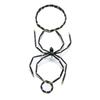 Dunkler Punk Halloween Armreif Elastische Halloween Handdekoration Lustige Spinne Stretch Armbänder Mädchen