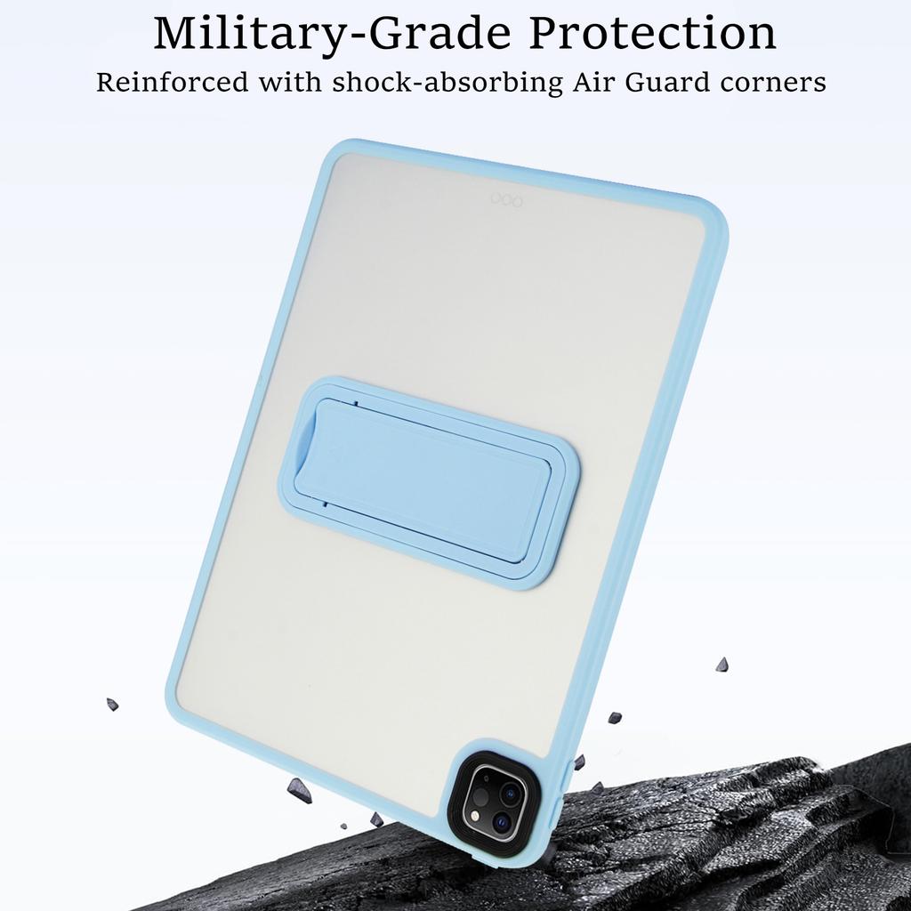 Tablet Case with Kickstand For iPad Pro 11 (2022)/(2021)/(2020) TPU+PC Skin-Touch Cover