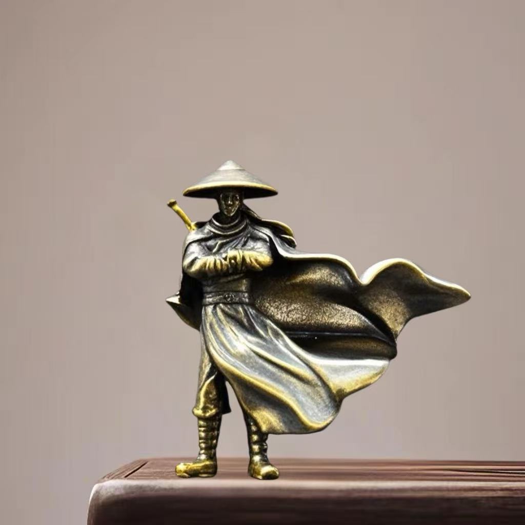 Kupferbeschichtetes Altes Alpines Fließendes Wasser Ritterlich Antik Kleine Verzierung Felsgarten Wasser- und Landbecken Mikrolandschaft Bonsai