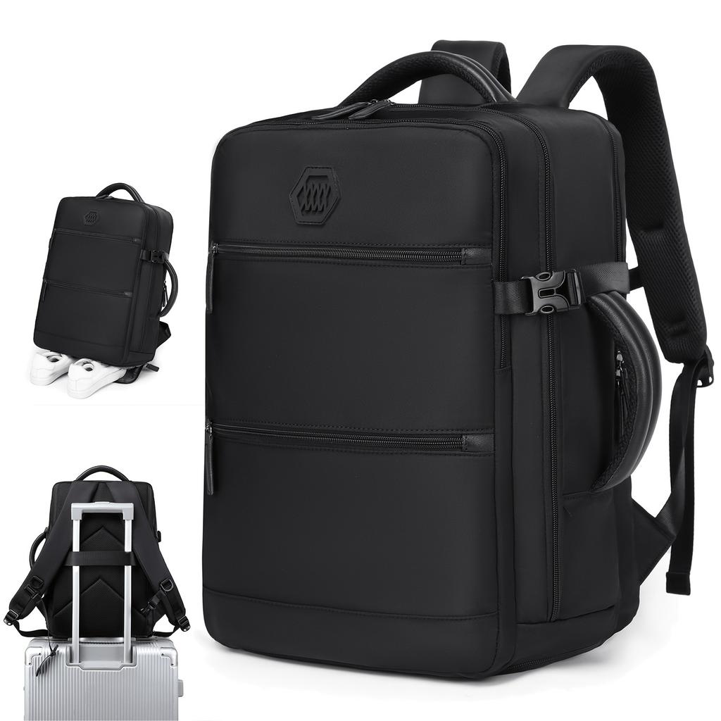 Minimalist Travel Backpack for Men Large Capacity 15.6 Inch Laptop Backpack,Student Backpack for College,Commute & Weekend Trips