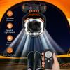 Camping Fan with Light Portable Hanging Standing Oscillating Rechargeable Tent Fan,20000-40000mAh