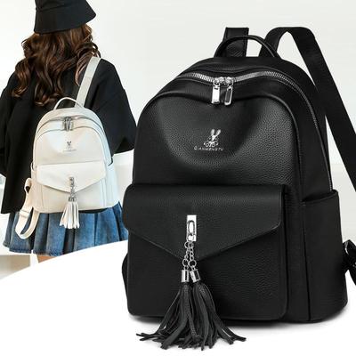 Korean Style Women's Backpack 2025: Fashionable, Versatile, Large Capacity, Lightweight Travel Backpack
