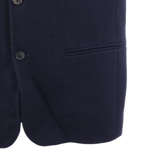 Emporio Armani Made In Italy Wool Tailored Jacket Navy Men's Used