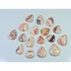 16-21MM 295Cts. Natural Rhodochrosite Pear Cabochon Loose Gemstone 17Pcs Lot C-880