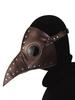 Grappig Middeleeuws Pestdoktersmasker Leer Zwart Snavelmasker Dokter Halloweenmasker Steampunk PU Vogels Cosplay Doctour De Peste