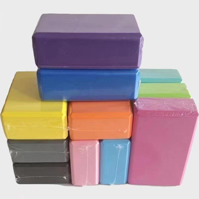 High Density Yoga Brick for Studios, Kids  Dance Practice, Leg Stretching, Foam Block - Minor Flaws