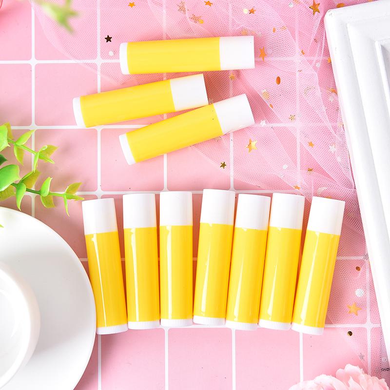 Tubes de rouge à lèvres 5G 7 couleurs, conteneurs vides pour baume à lèvres, conteneurs cosmétiques, 10 pièces