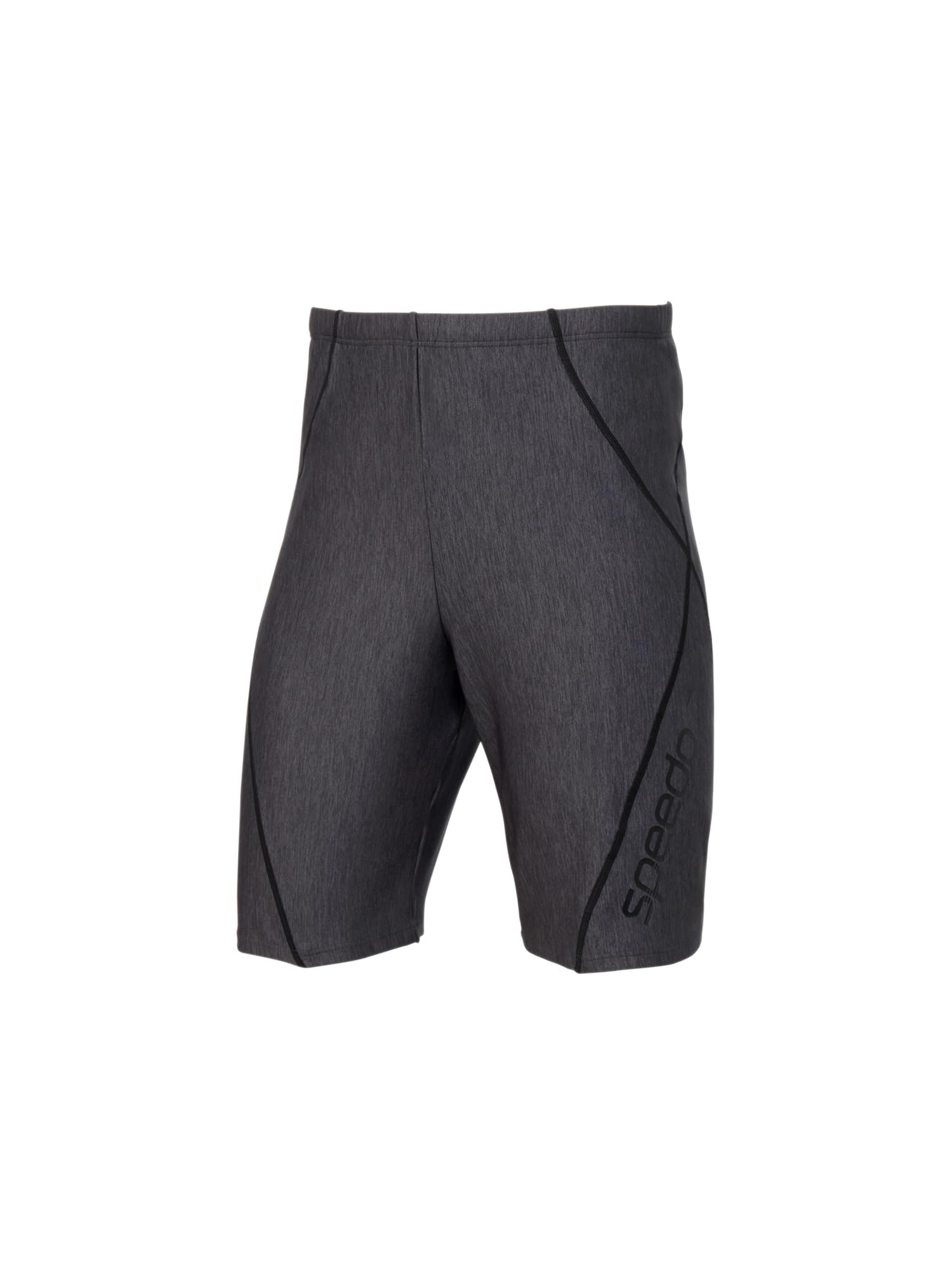 

Speedo Fitness Большой лайнер Хизер Свободный размер O Купальный костюм, Джаммер, Черный, чёрный