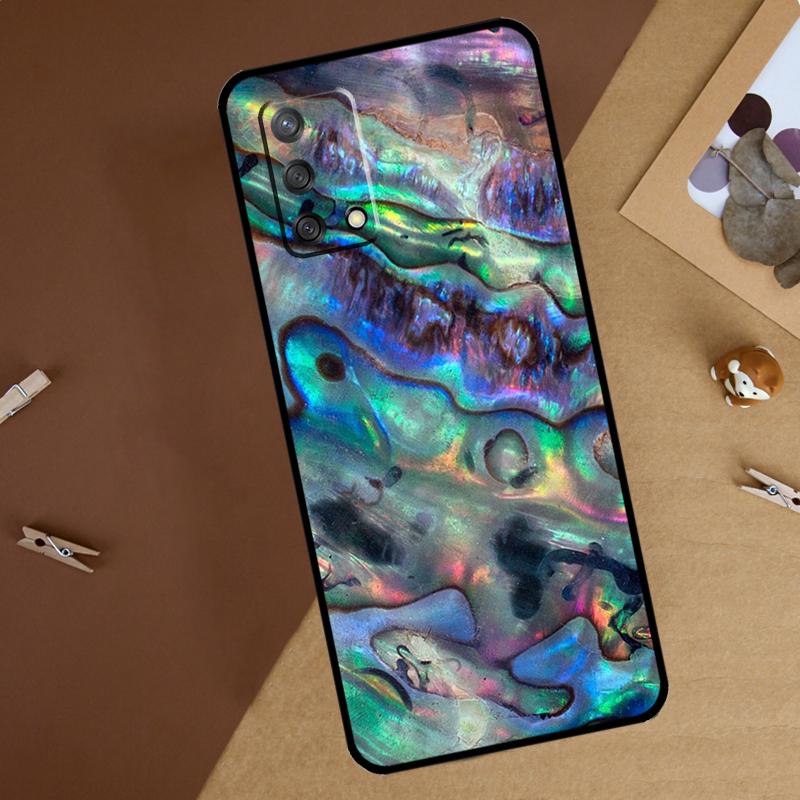 Paua Abalone Shell For Oppo A18 A38 A58 A78 A98 A40 A60 A80 A74 A94 A54 A16 A76 A96 A15 A57S A17 A77 Phone Case