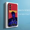 Slam Dunk Classic Basketball Comics Phone Case For Samsung Galaxy S25 S24 S23 S22 S21 S20 Plus Ultra Note20 Soft Black