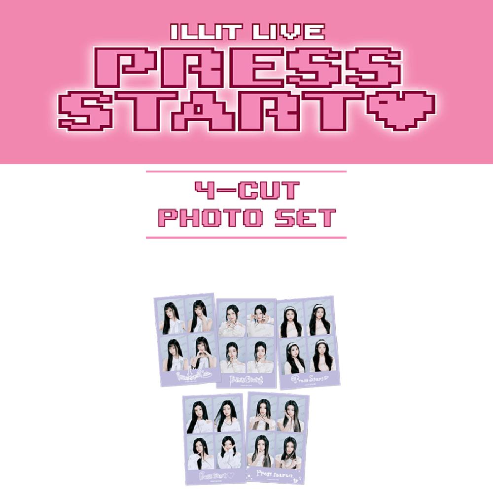 2-й предзаказ ILLIT LIVE PRESS START Набор из 4 фото
