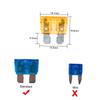 4 Way Blade Fuse Box with LED Indicator Fuse Block for Car Boat Marine Caravan 12V 24V