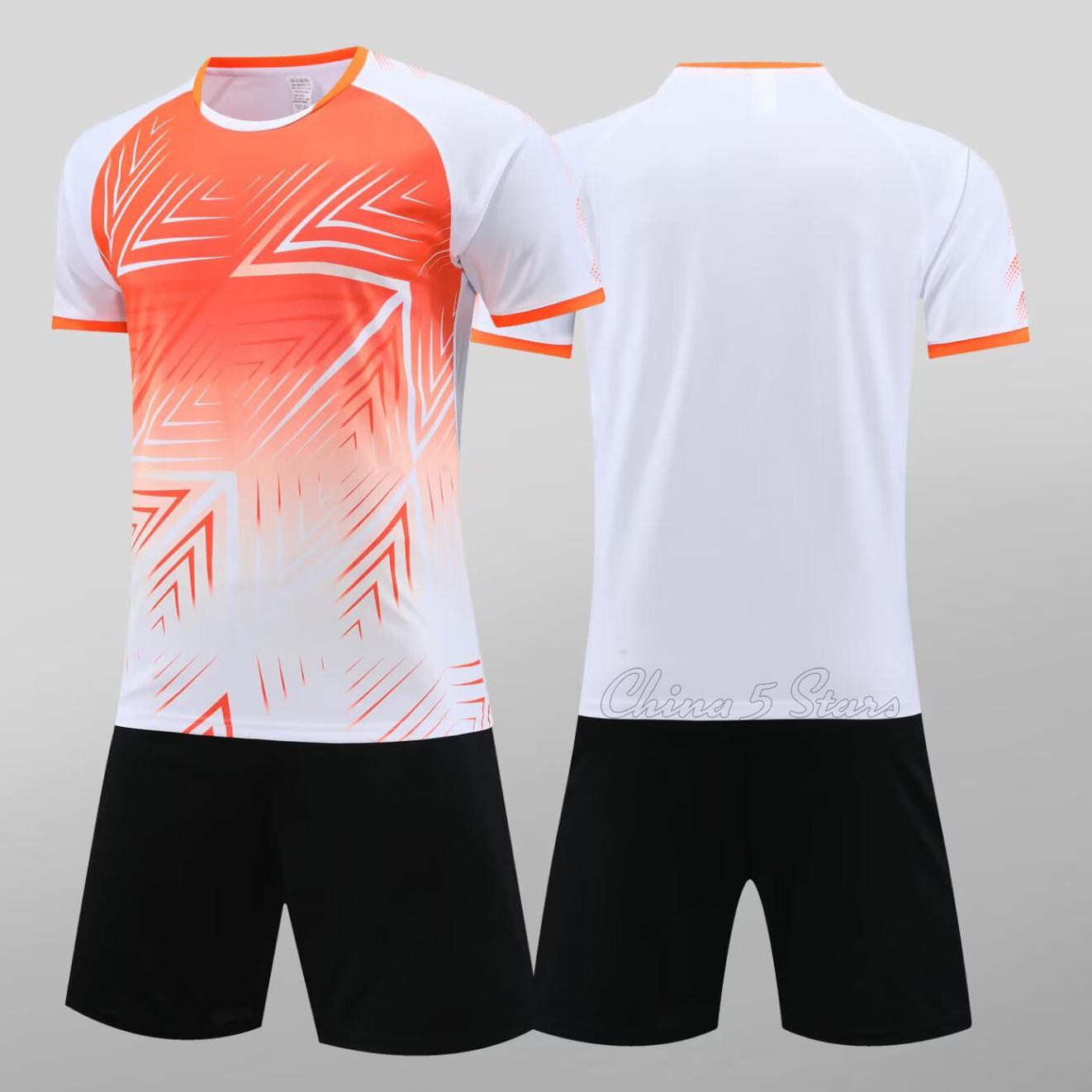

Adult Kids Football Jerseys Men Soccer Uniforms Kick Ball Clothes Women Futebol Sportswear Training Tracksuit Kits 4XS