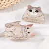 1 Stück Kreative Niedliche Katze Cartoon Neue Accessoires Kopfschmuck Griffspange Haarspange Neu Hinterkopf Haaraccessoires