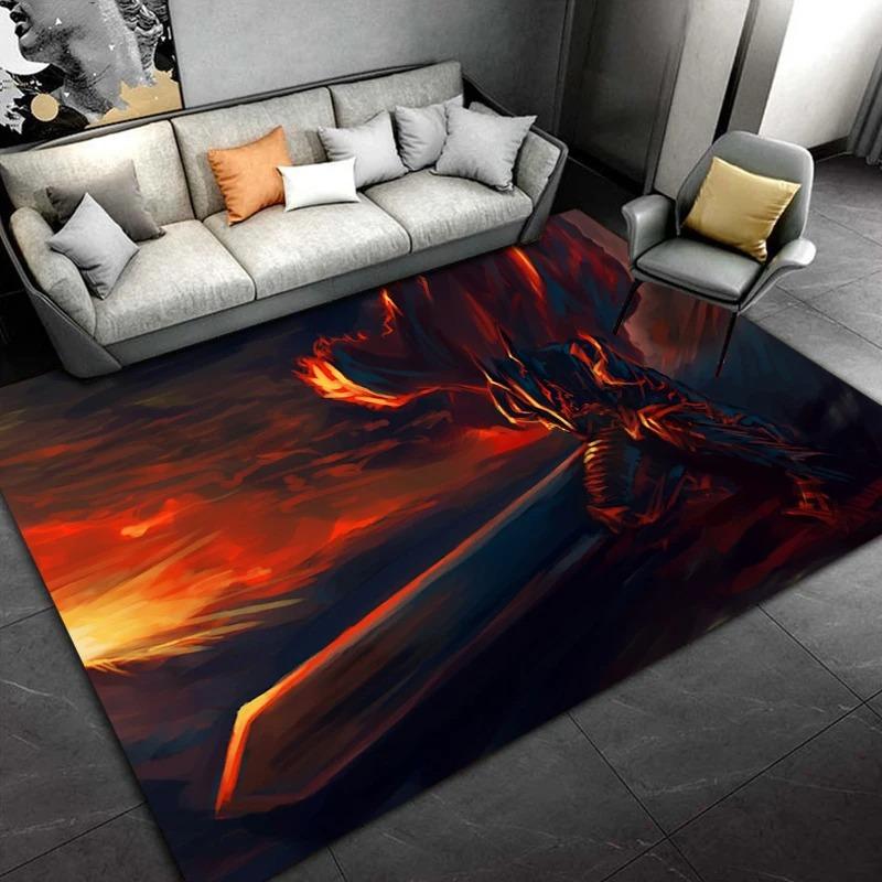 Japanese Anime Pattern Carpet for Living Room Bedroom Sofa Kitchen Bathroom Doormat Non-slip Floor Mat Gift Home Decor Soft Rug