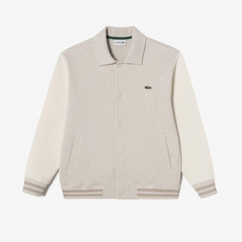 

LACOSTE Мужской спортивный джемпер с воротником [Меланж Премиум]