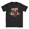 Erling Braut Haaland 2026 TShirts Norway Pure Cotton Tee Shirt Round Collar Short Sleeve T Shirts Graphic Printed Clothes